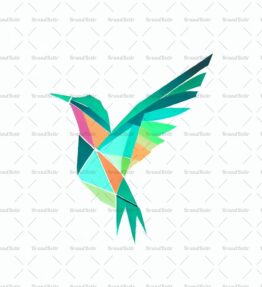 Geometrischer Kolibri